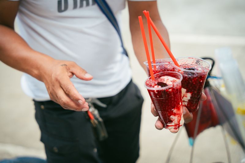 Cafe Rio Agua de Jamaica Hibiscus drink