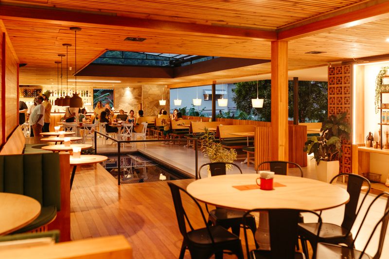 Cafe Rio franchise restaurant interior